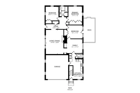 Floorplan - 2435 Pick Dr, Glenview, IL 60025 photo 3 of 3
