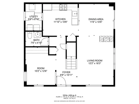 Floorplan - 509 Legend Ln, Mchenry, IL 60050 photo 1 of 2