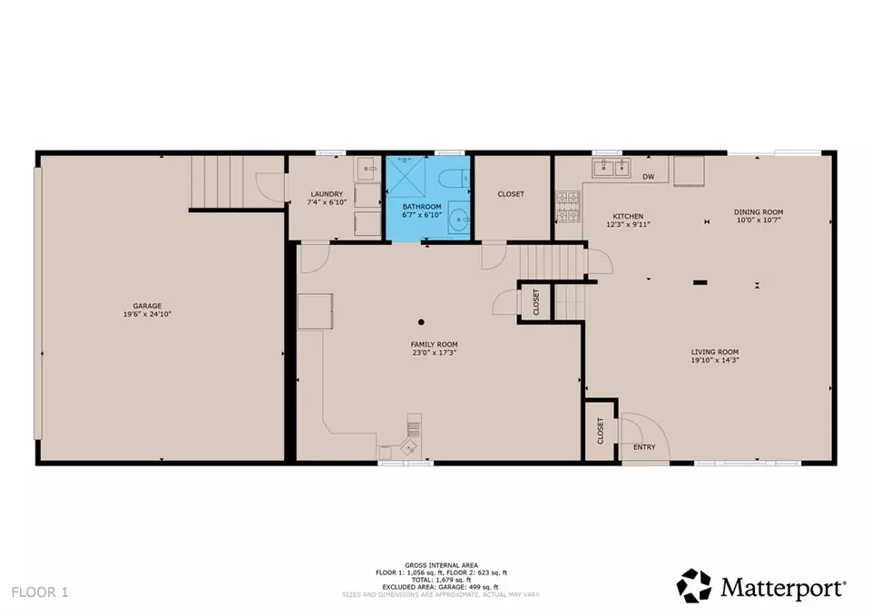 Floorplan - 5518 Wilcox Ave, Downers Grove, IL 60516 photo 1 of 2