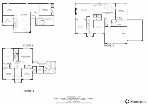 Floorplan - 3224 Cumberland Trl, Olympia Fields, IL 60461 photo 1 of 1