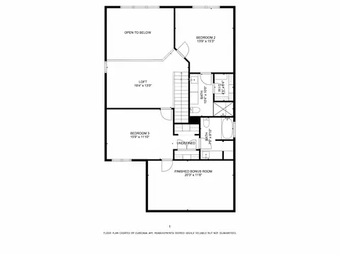 Floorplan - 64 Prairie Ct, Wheeling, IL 60090 photo 2 of 3