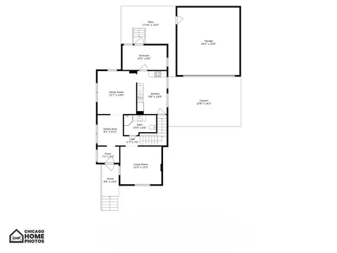 Floorplan - 838 E 90th St, Chicago, IL 60619 photo 3 of 4