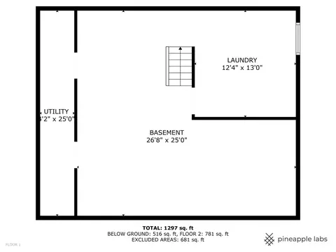 Floorplan - 425 N Jackson Blvd, Hillside, IL 60162 photo 2 of 3