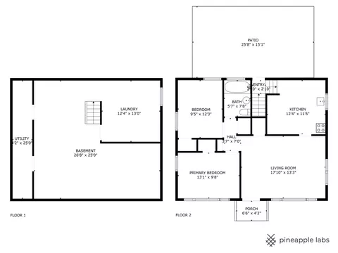 Floorplan - 425 N Jackson Blvd, Hillside, IL 60162 photo 3 of 3