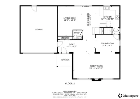 Floorplan - 1633 Redpoll Ct, Naperville, IL 60565 photo 1 of 3