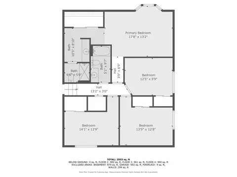 Floorplan - 6237 W Dralle Rd, Monee, IL 60449 photo 2 of 5