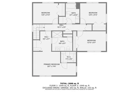 Floorplan - 307 1st St, Wheeling, IL 60090 photo 2 of 3