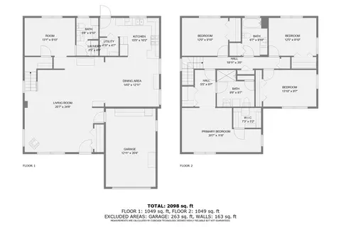 Floorplan - 307 1st St, Wheeling, IL 60090 photo 3 of 3