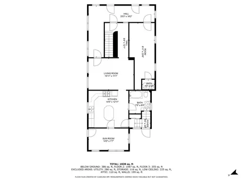 Floorplan - 426 N Grove Ave, Elgin, IL 60120 photo 3 of 4
