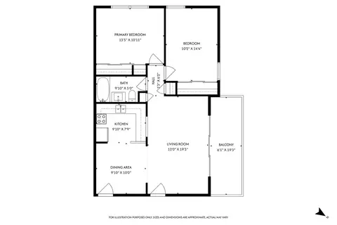 Floorplan - 301 E Plainfield Rd #4, La Grange, IL 60525 photo 2 of 2
