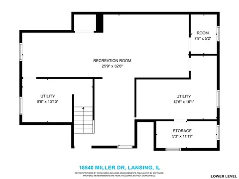 Floorplan - 18540 Miller Dr, Lansing, IL 60438 photo 2 of 2