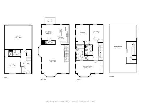 Floorplan - 743 W 15th St, Chicago, IL 60607 photo 1 of 1