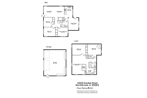 Floorplan - 2009 Dundee Rd, Northbrook, IL 60062 photo 4 of 4