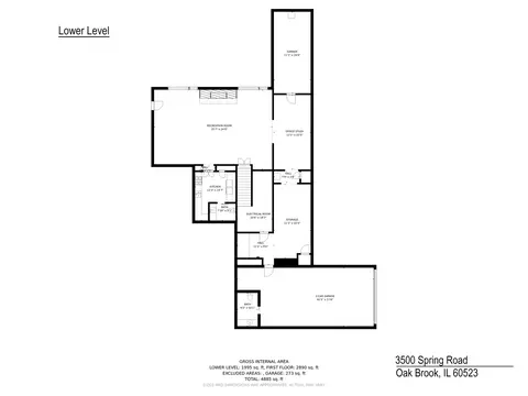 Floorplan - 3500 Spring Rd, Oak Brook, IL 60523 photo 2 of 2