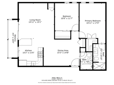 Floorplan - 1575 Sandpebble Dr #226, Wheeling, IL 60090 photo 1 of 1