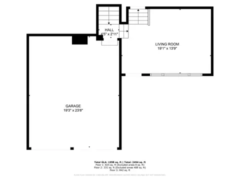 Floorplan - 104 Elm St, Wheaton, IL 60189 photo 3 of 4