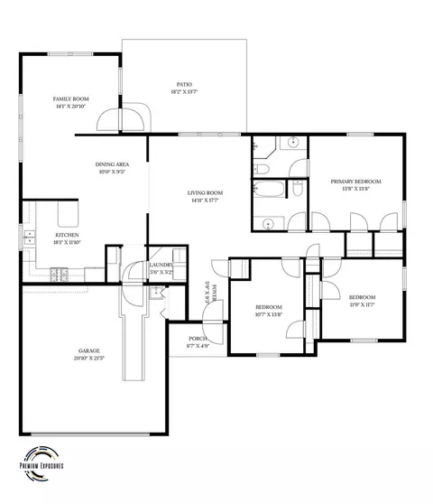Floorplan - 708 E Benham St, Tolono, IL 61880 photo 1 of 1