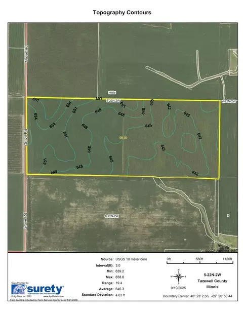 Vacant Grove Road, Armington, IL 61721