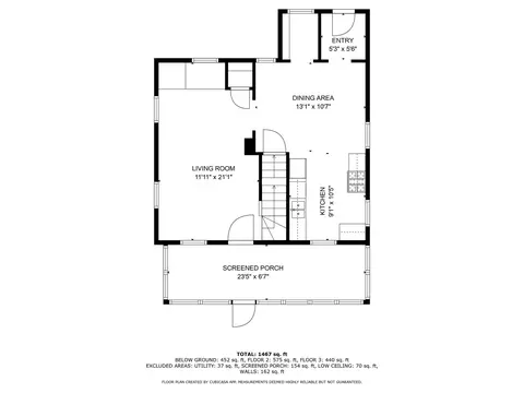 Floorplan - 431 E Liberty Dr, Wheaton, IL 60187 photo 1 of 3