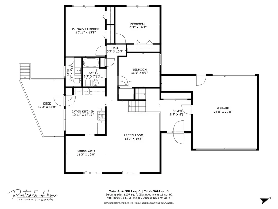 Floorplan - 1526 Shelley Ct, Darien, IL 60561 photo 2 of 2