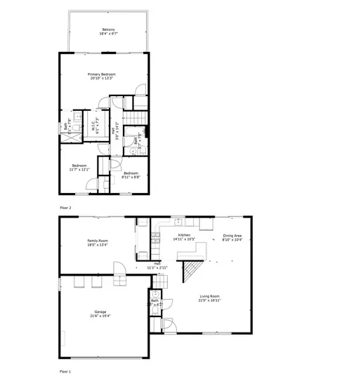 Floorplan - 519 N Harrison St, Algonquin, IL 60102 photo 1 of 1