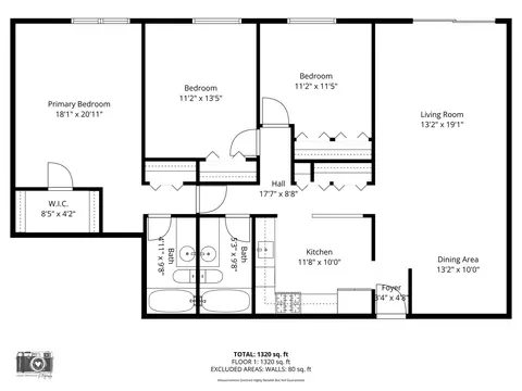 Floorplan - 945 E Kenilworth Ave #318, Palatine, IL 60074 photo 1 of 1
