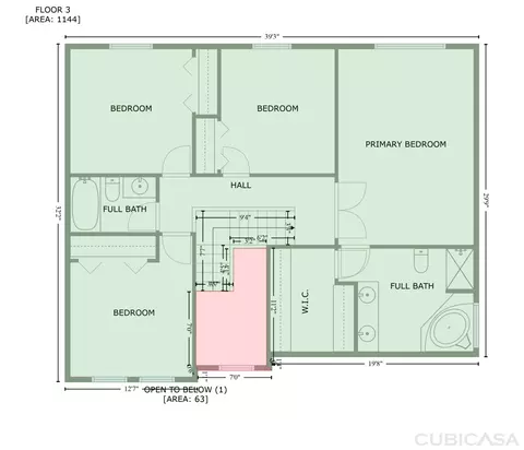 Floorplan - 3831 W 154th St, Markham, IL 60428 photo 3 of 3