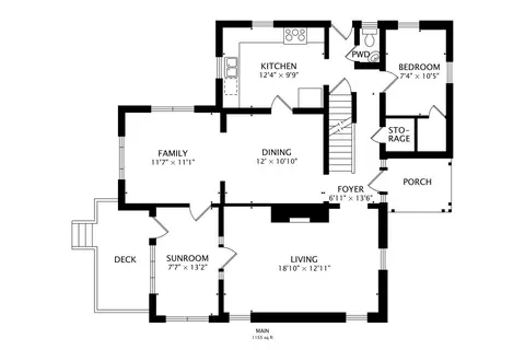 Floorplan - 908 Lexington St, Wheaton, IL 60187 photo 1 of 4
