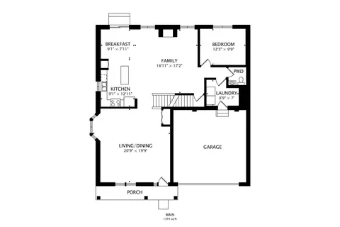 Floorplan - 14436 Capital Dr, Plainfield, IL 60544 photo 2 of 3