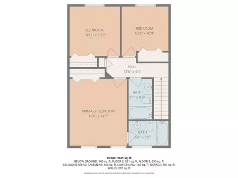 Floorplan - 2608 River Bend Ln, Plainfield, IL 60586 photo 2 of 4