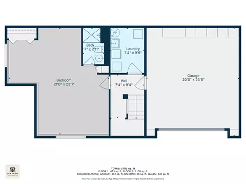 Floorplan - 70 Cherbourg Ct #70, Wheeling, IL 60090 photo 2 of 3