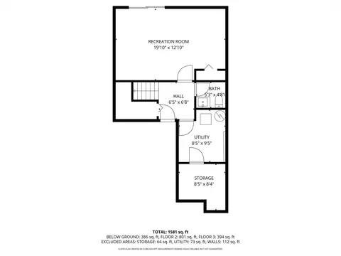 Floorplan - 1538 Elder Dr, Aurora, IL 60506 photo 3 of 4