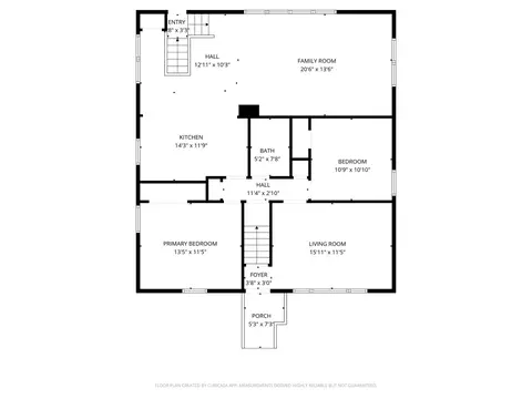Floorplan - 14733 Clark St, Dolton, IL 60419 photo 3 of 4