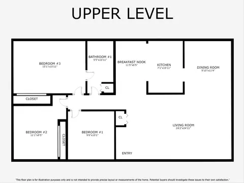 Floorplan - 445 Fordham Pl, Roselle, IL 60172 photo 1 of 2