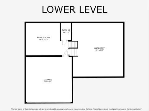 Floorplan - 445 Fordham Pl, Roselle, IL 60172 photo 2 of 2