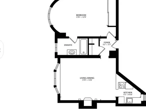 Floorplan - 60 E Scott St #403, Chicago, IL 60610 photo 1 of 1