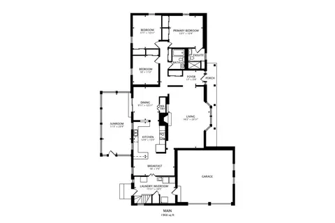 Floorplan - 1121 Forest Dr, Elgin, IL 60123 photo 1 of 2
