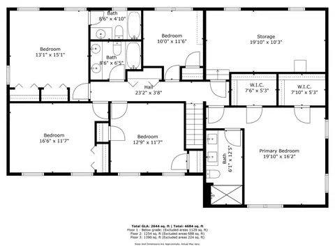 Floorplan - 1840 Glencoe St, Wheaton, IL 60187 photo 2 of 3