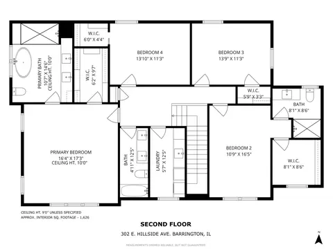Floorplan - 302 E Hillside Ave, Barrington, IL 60010 photo 3 of 4