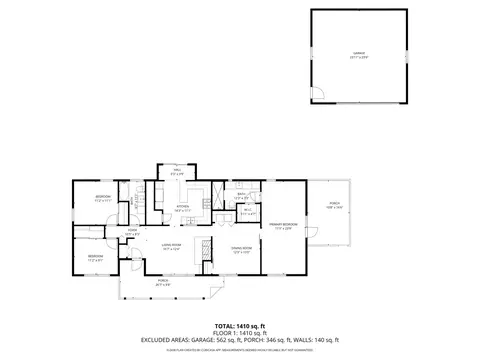 Floorplan - 706 W Pheasant Trl, Mchenry, IL 60051 photo 1 of 1