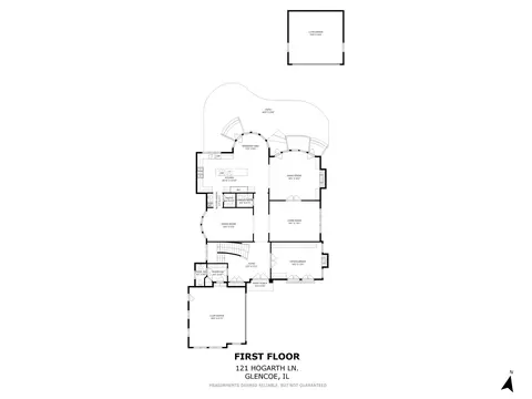 Floorplan - 121 Hogarth Ln, Glencoe, IL 60022 photo 2 of 3