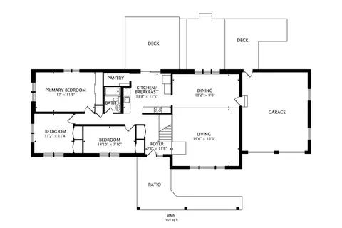 Floorplan - 27809 S Will Center Rd, Monee, IL 60449 photo 1 of 2