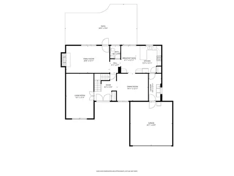 Floorplan - 1088 Captains Ln, Wheeling, IL 60090 photo 1 of 4