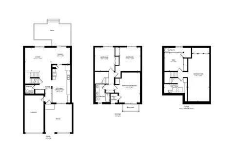 Floorplan - 452 Hickory Dr, Wheeling, IL 60090 photo 1 of 1