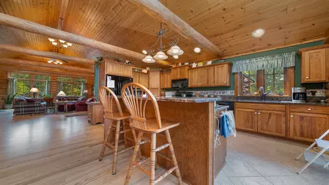 Kitchen - 5810 W Lightsville Rd, Leaf River, IL 61047 photo 2 of 5