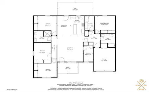 Floorplan - 601 Curtis Rd, Ogden, IL 61859 photo 1 of 1