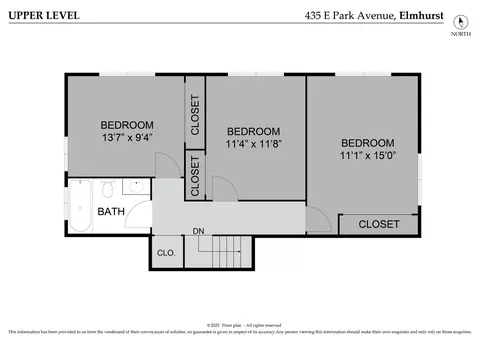 Floorplan - 435 E Park Ave, Elmhurst, IL 60126 photo 2 of 3
