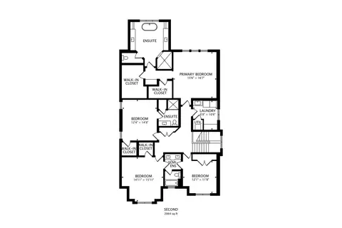 Floorplan - 160 E Cayuga Ave, Elmhurst, IL 60126 photo 2 of 4