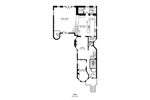 Floorplan - 907-909 W Webster Ave, Chicago, IL 60614 photo 1 of 4