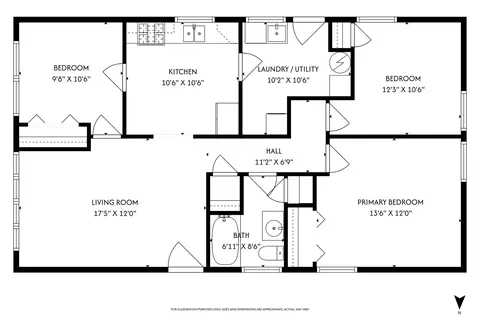 Floorplan - 12820 S Sangamon St, Chicago, IL 60643 photo 1 of 1